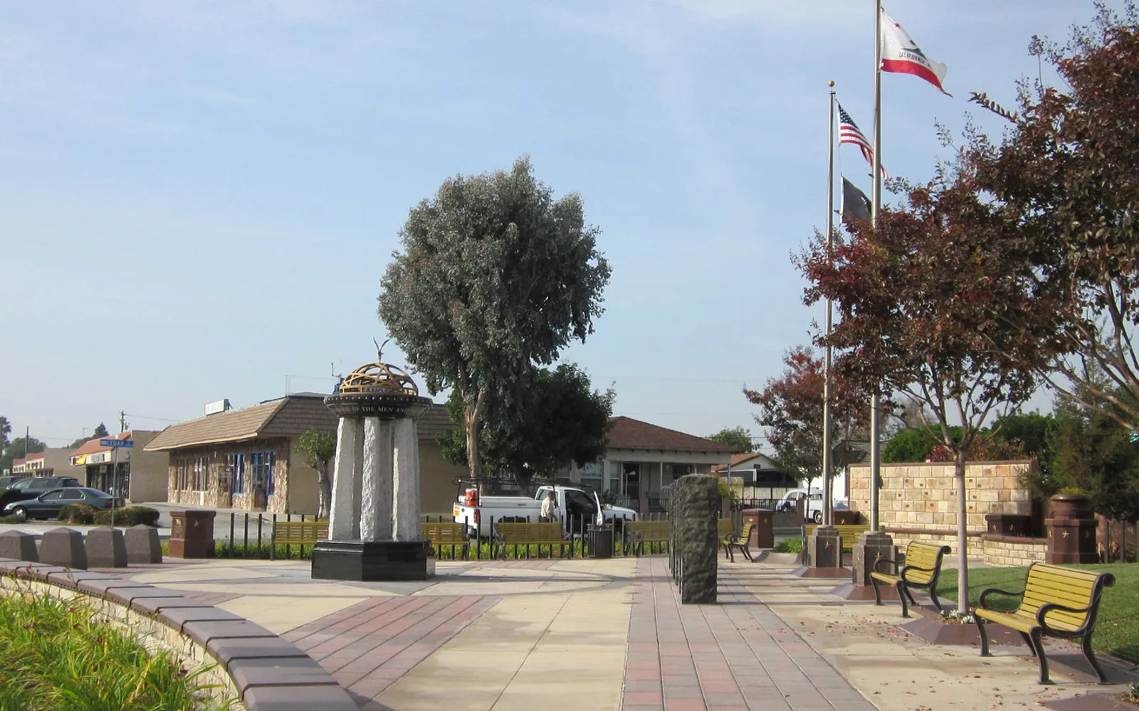 Veterans Memorial Park in Stanton.